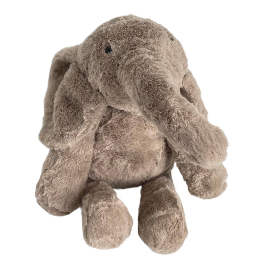 Maskotka Pluszowa Pluszak Słonik Włochaty Szary 50cm