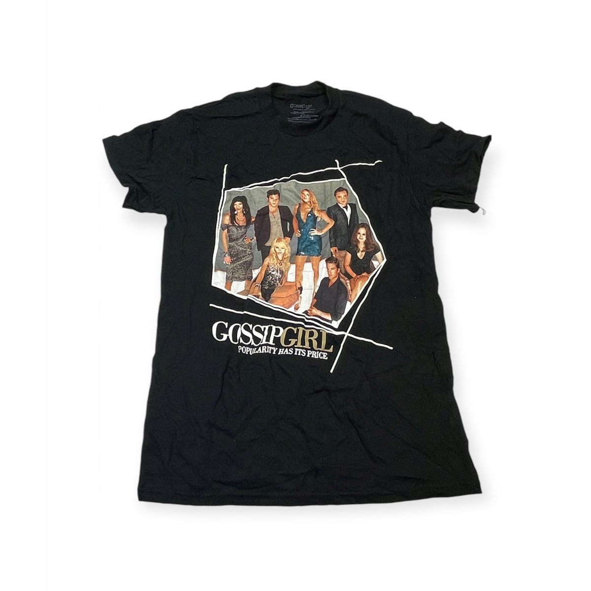 Koszulka T-shirt damski okrągły dekolt SPENCER'S GOSSIP GIRL S