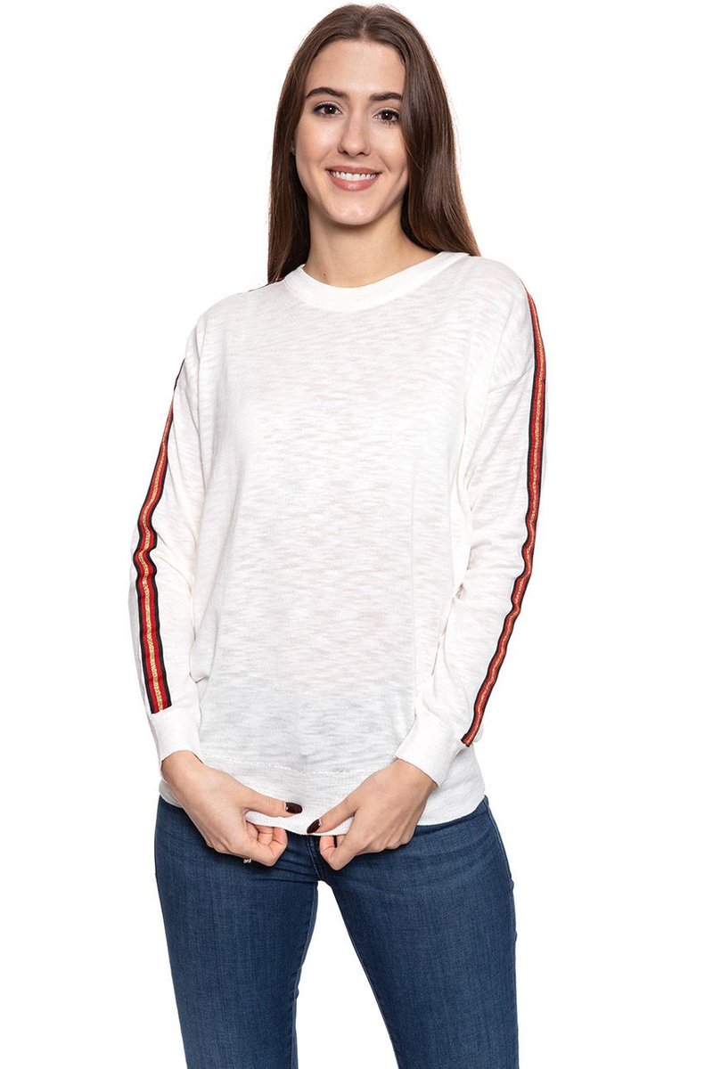Damski longsleeve Mustang CAMILLA C TAPE S