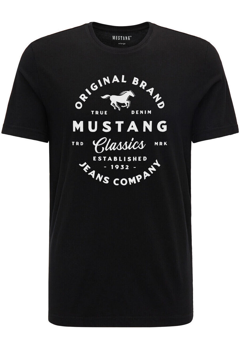 Męska koszulka t-shirt Mustang ALEX C PRINT S