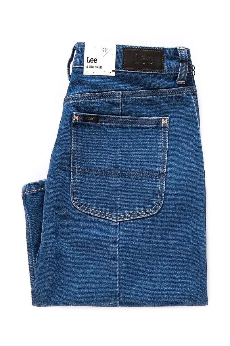 Damska spódnica mini Lee A LINE SKIRT W28