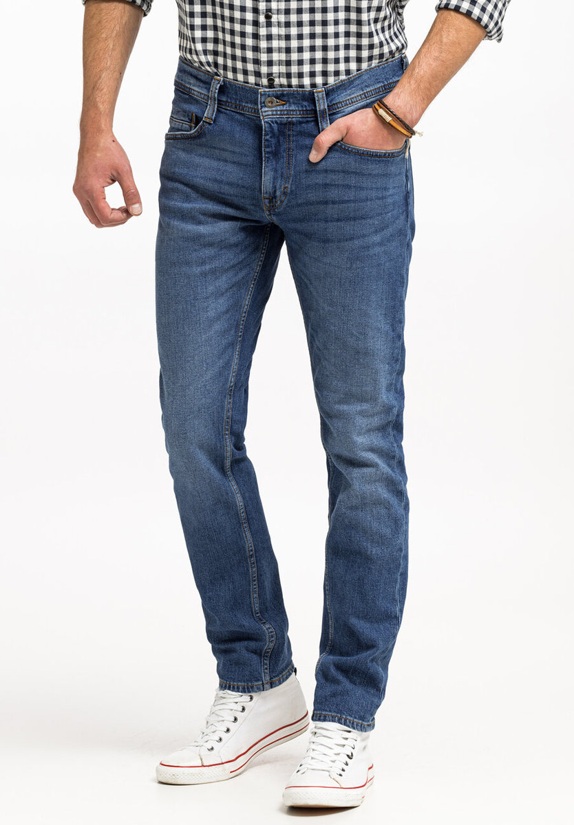 Męskie spodnie jeansowe dopasowane Mustang OREGON SLIM W33 L34
