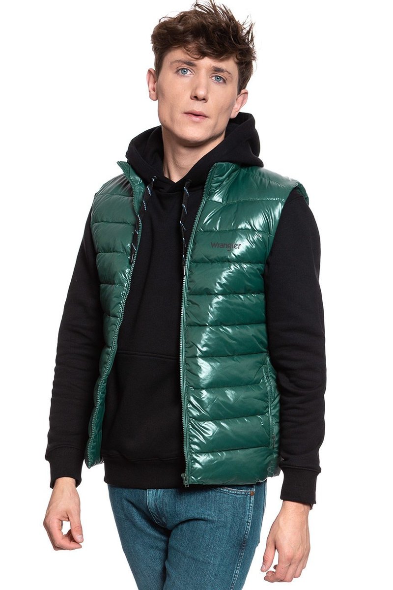 Męski bezrękawnik Wrangler PUFFER VEST S