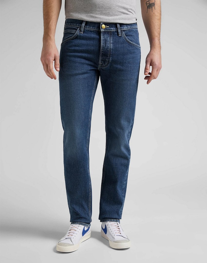 LEE DAREN BUTTON FLY MĘSKIE SPODNIE JEANSOWE MID NEWBERRY L706NICF-W28 L32