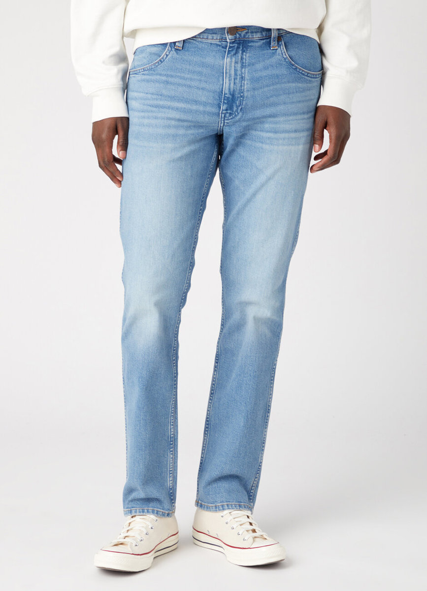 Męskie spodnie jeansowe proste Wrangler GREENSBORO W34 L32