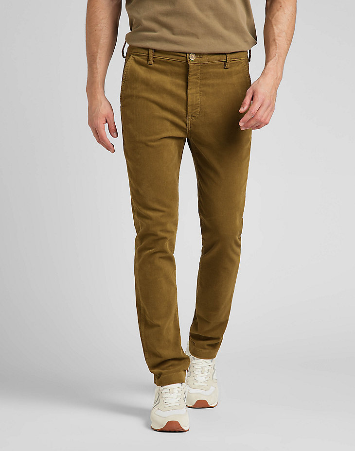 Męskie spodnie materiałowe Lee SLIM CHINO W30 L32