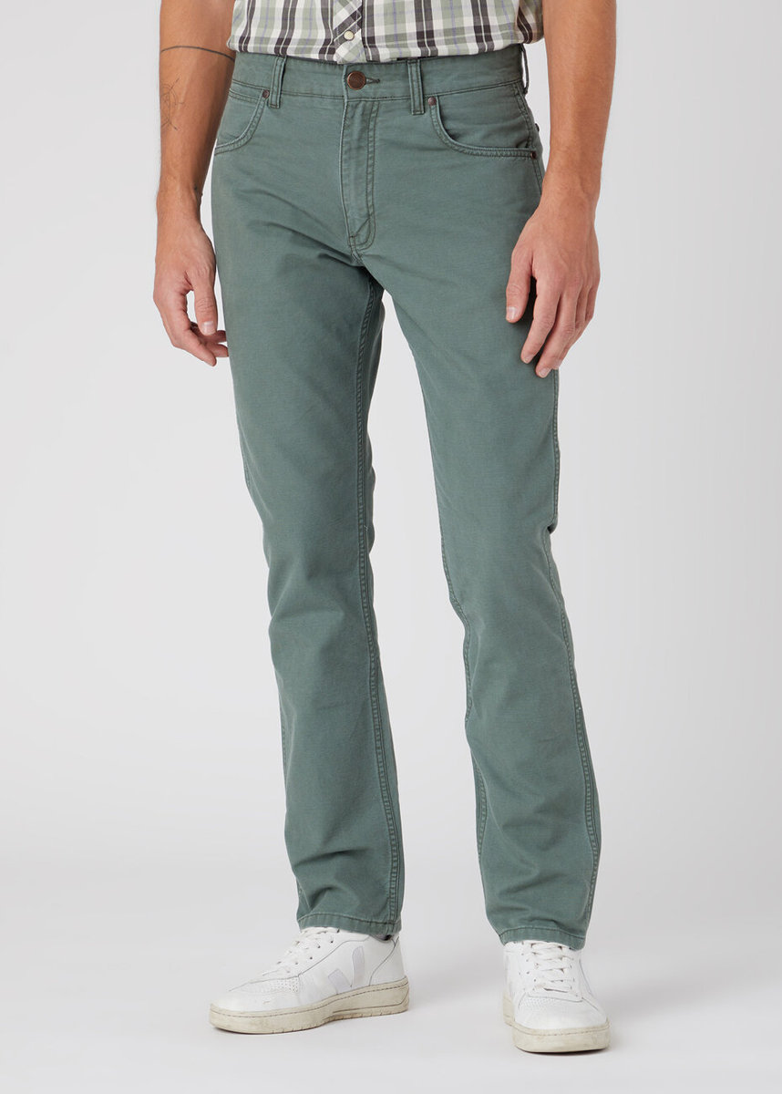 Męskie spodnie jeansowe proste Wrangler GREENSBORO W32 L32