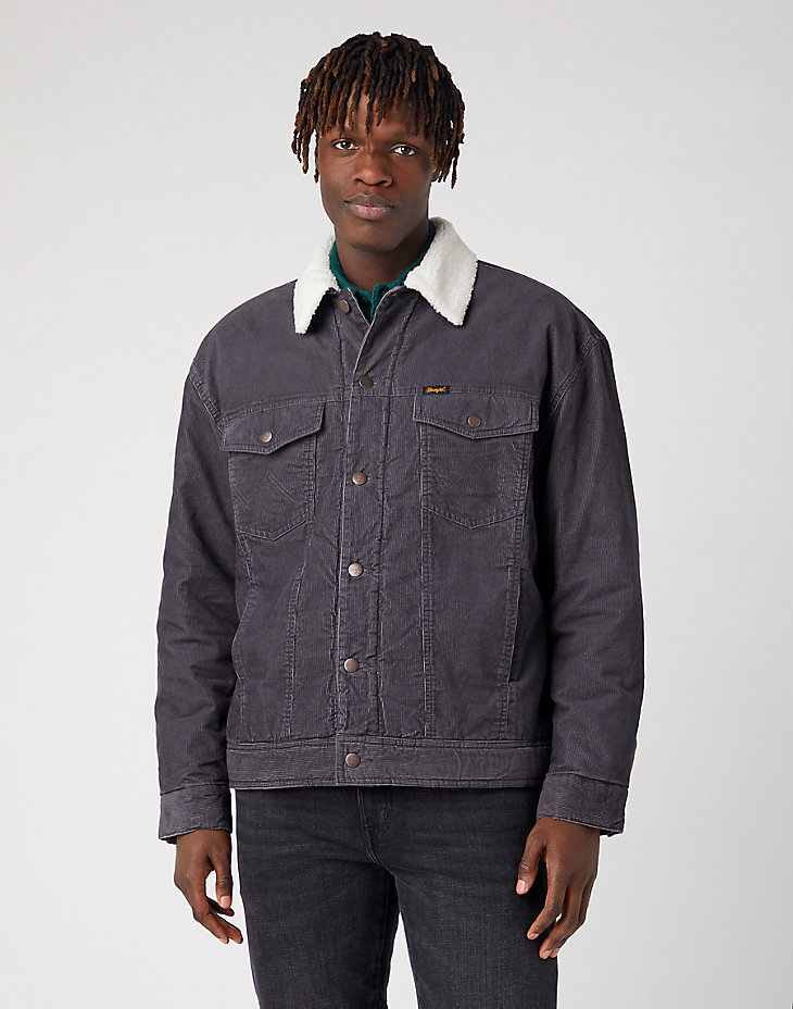 Męska kurtka jeansowa Wrangler ANTIFIT SHERPA XXL