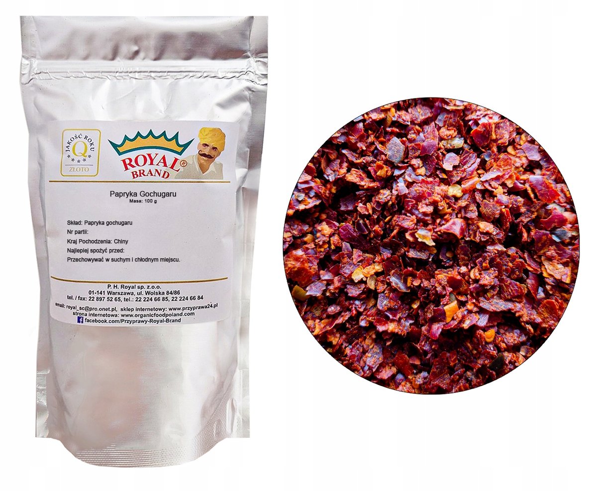 Papryka GOCHUGARU do Kimchi - 100g - NAJLEPSZA PRZYPRAWA