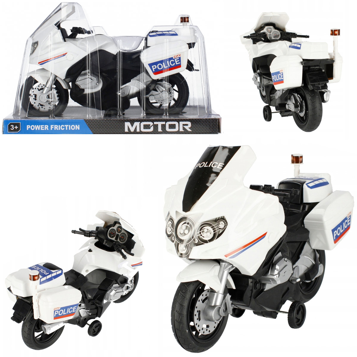 MOTOCYKL POLICJA ZABAWKA DLA DZIECI