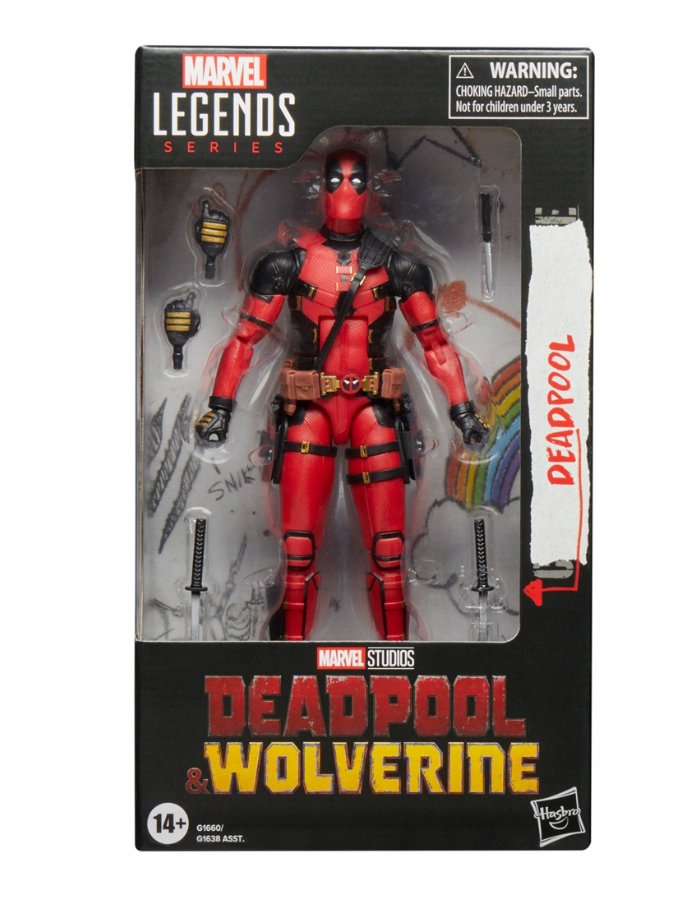 DEADPOOL Figurka 15 cm MARVEL LEGENDS Deadpool & Wolverine