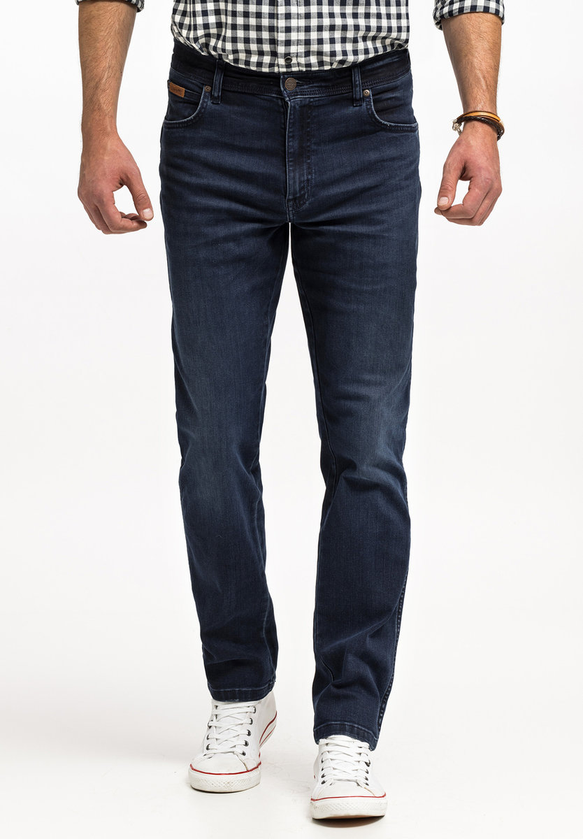 Męskie spodnie jeansowe proste Wrangler TEXAS W40 L30