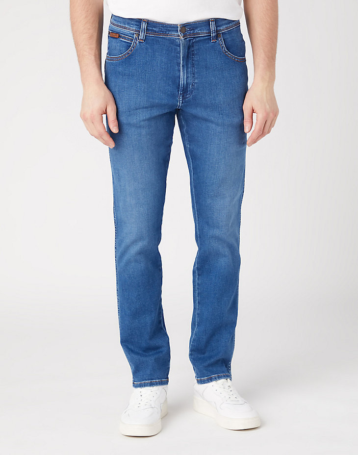 Męskie spodnie jeansowe proste Wrangler TEXAS SLIM W33 L34
