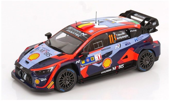 Ixo Models Hyundai I20 N Rally1 Wrc 11 T.neuvil 1:18 18Rmc193