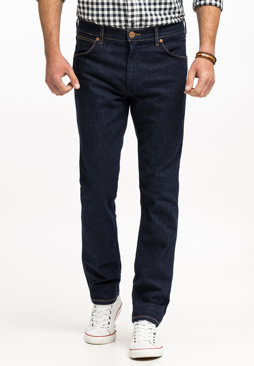 Męskie spodnie jeansowe proste Wrangler GREENSBORO W38 L32
