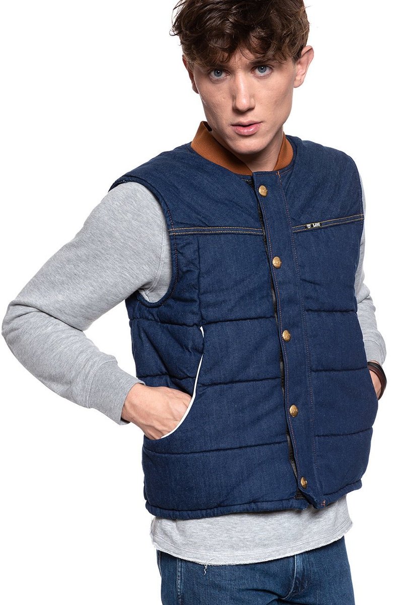 Męski bezrękawnik Lee PADDED VEST S