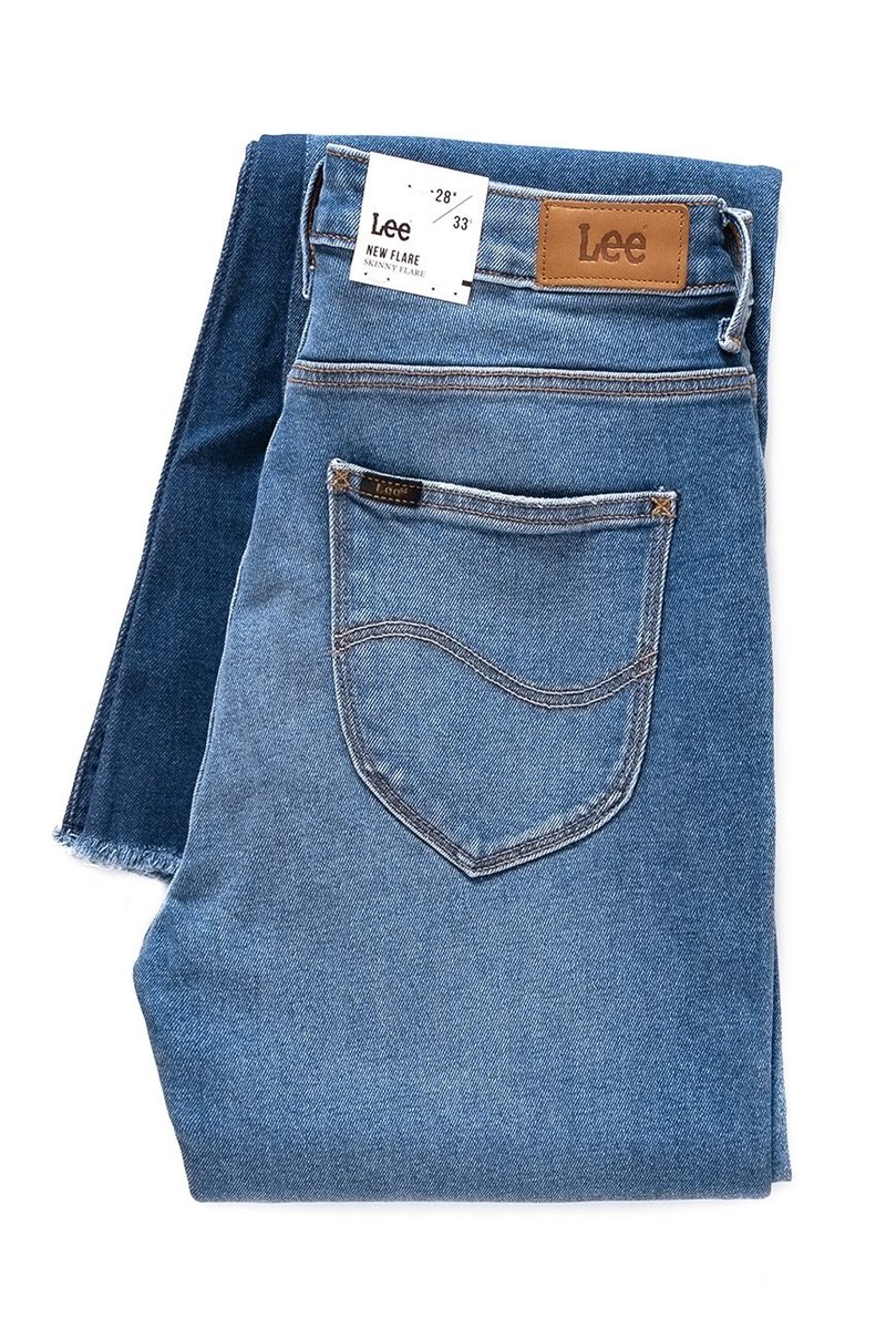 Damskie spodnie jeansowe Lee NEW FLARE W28 L33