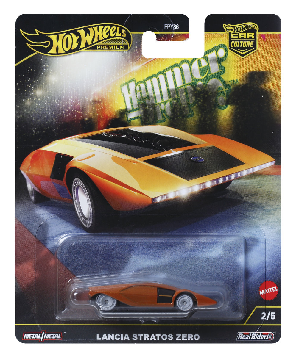 Hot Wheels Kultowe Auta Lancia Stratos Zero