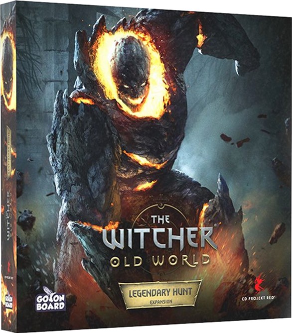 Zestaw figurek do złożenia i pomalowania Asmodee The Witcher Old World Legendary Hunt Expansion 7 szt