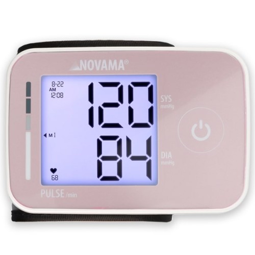 NOVAMA WRISTPRIME PINK Ciśnieniomierz elektroniczny nadgarstkowy