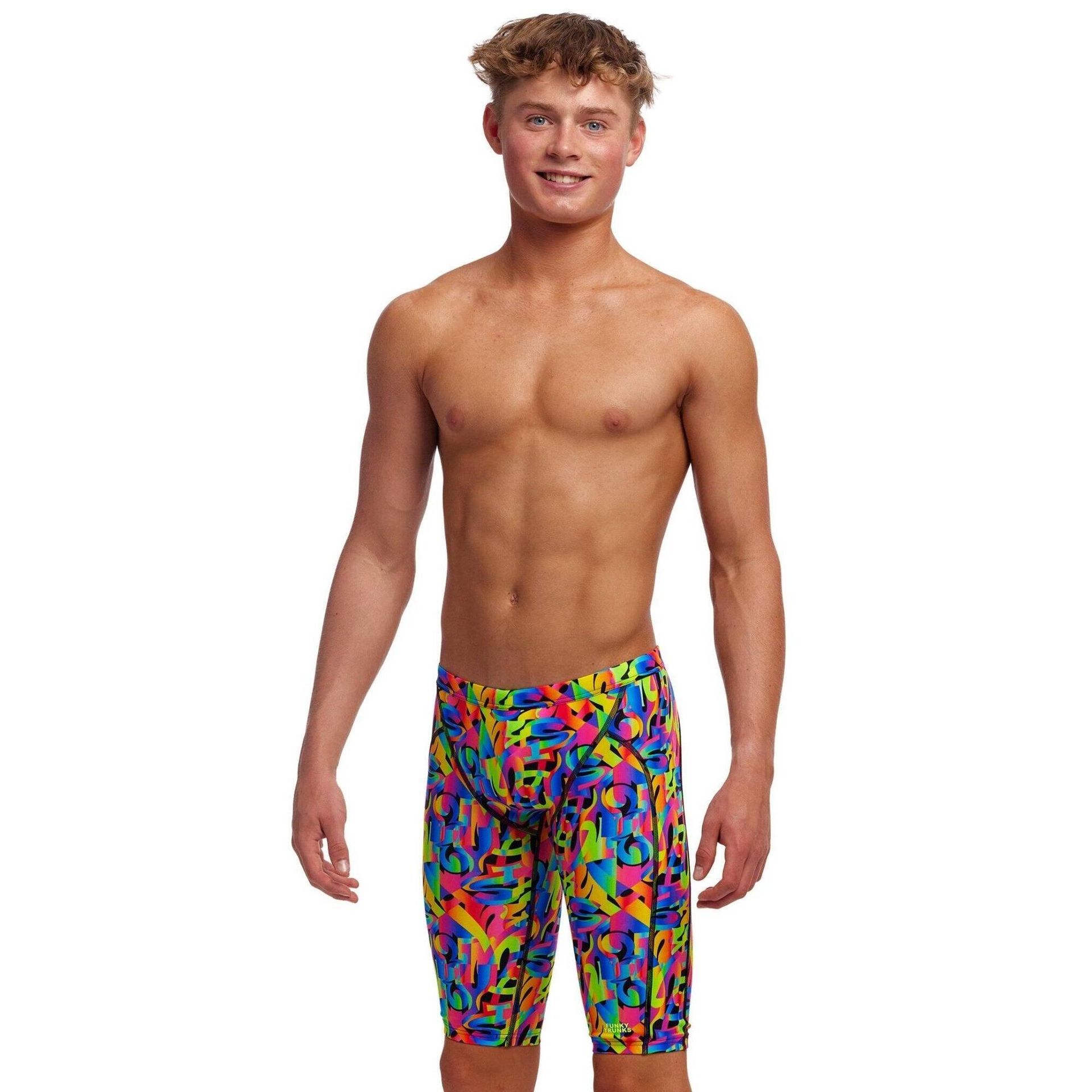 Spodenki pływackie chłopięce Funky Trunks Colour Funk Jammer