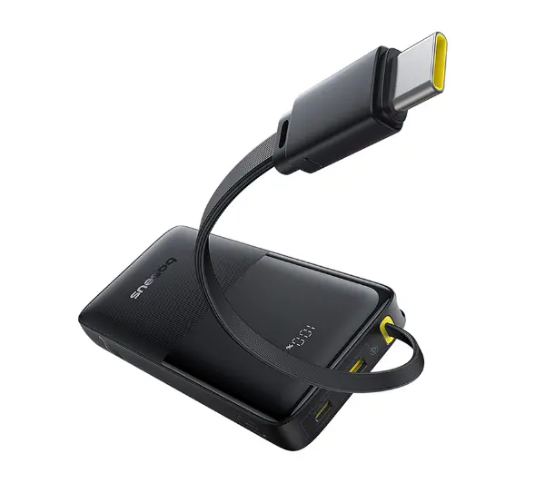 Baseus Bipow 2 Digital Display 10000mAh 20W Czarny