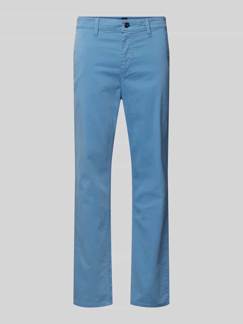 Chinosy z wpuszczanymi kieszeniami w stylu francuskim