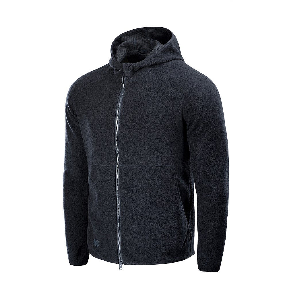 M-Tac - Bluza męska Lite Microfleece Hoodie - Dark Navy Blue - 20026015