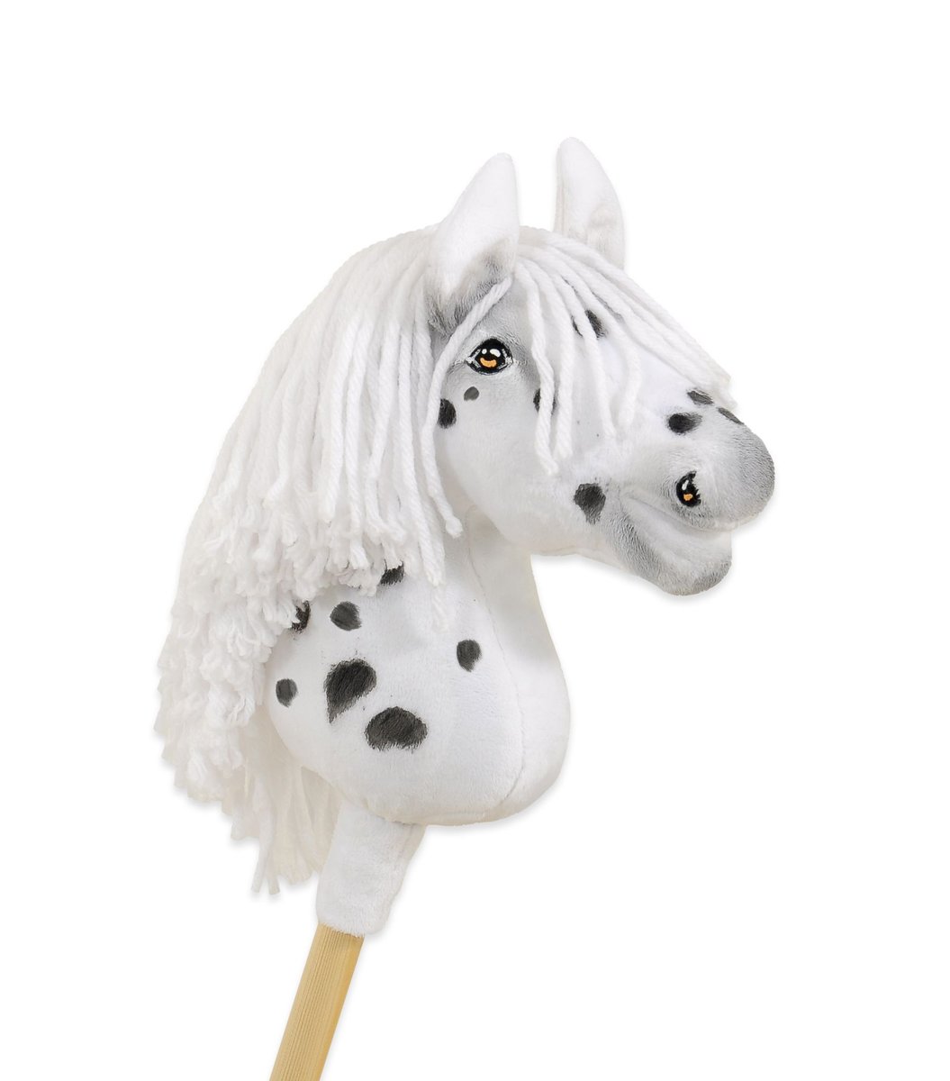 Hobby Horse Mały koń na kiju Premium - tarantowaty A4