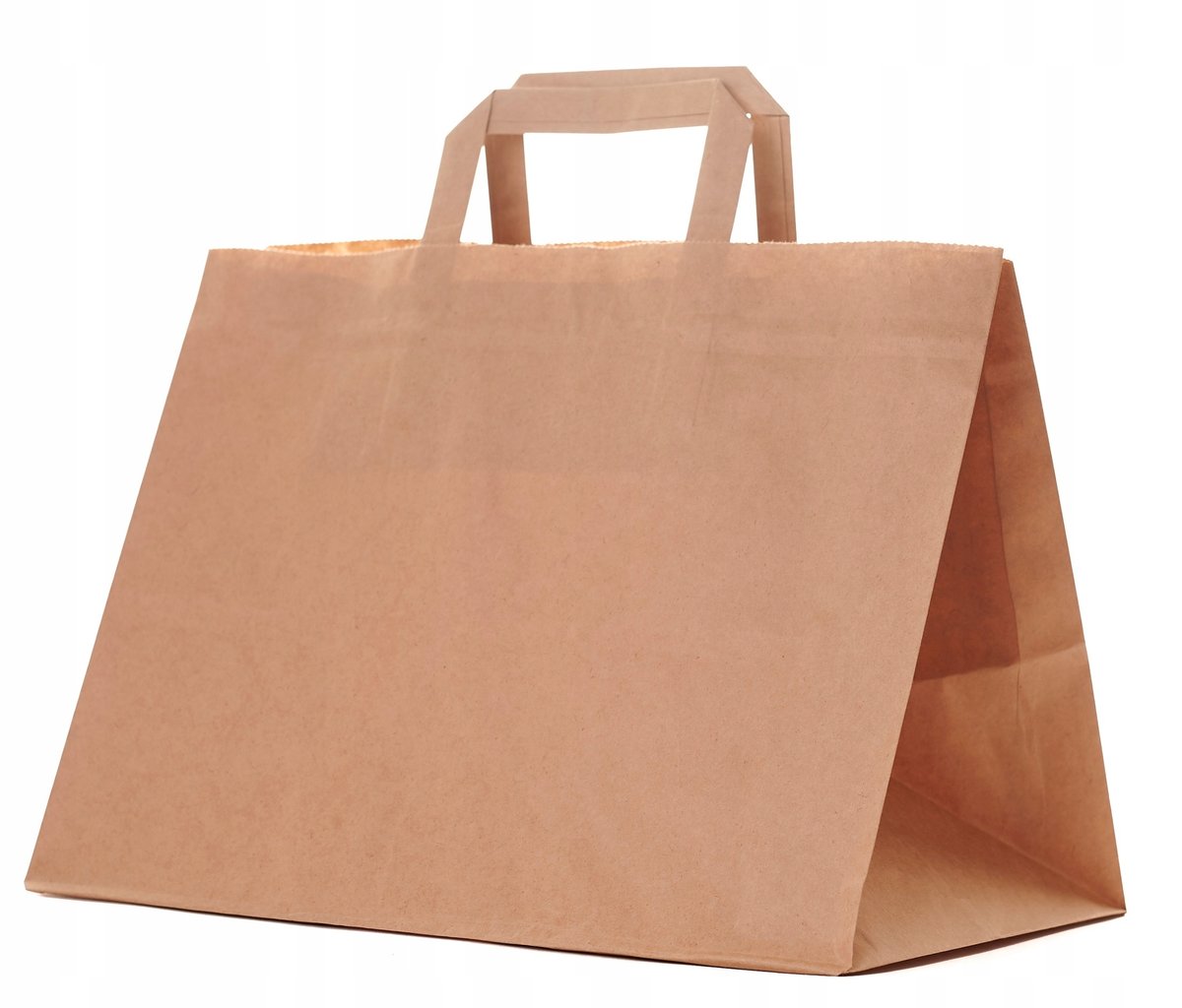 torba papierowa na lunch box wynos SZARE TORBY brąz 32x22x25 catering 250x