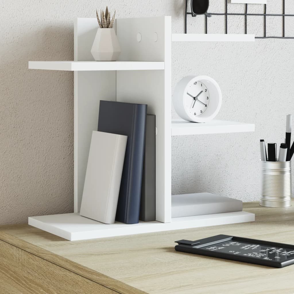 Organizer na biurko, biały, 42x21,5x42 cm