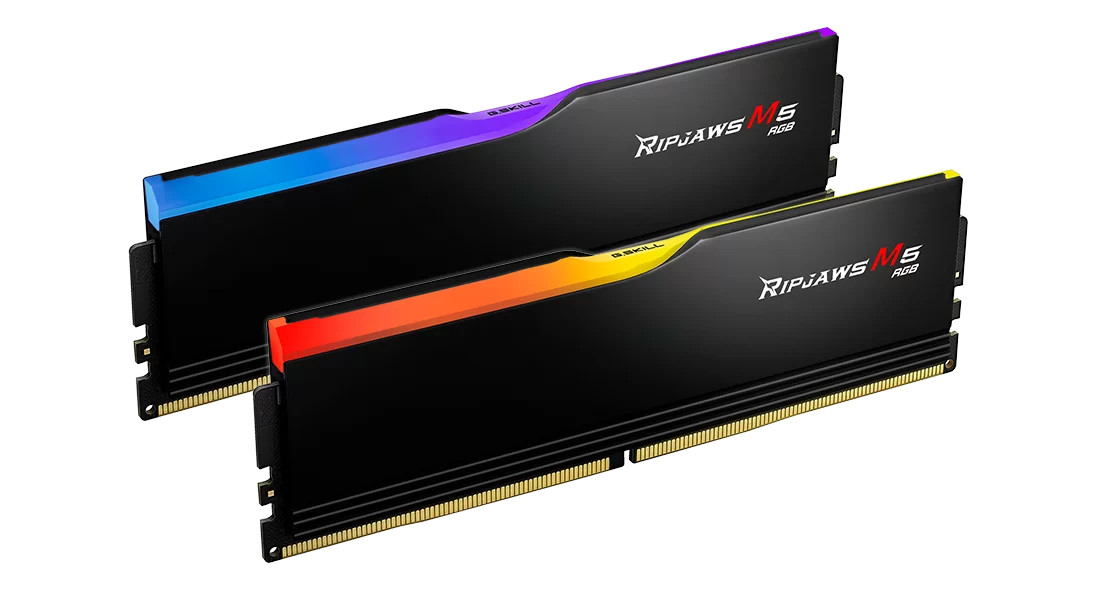 G.SKILL RIPJAWS M5 RGB DDR5 2X48GB 5200MHZ CL40 XM F5-5200J4040A48GX2-RM5RK