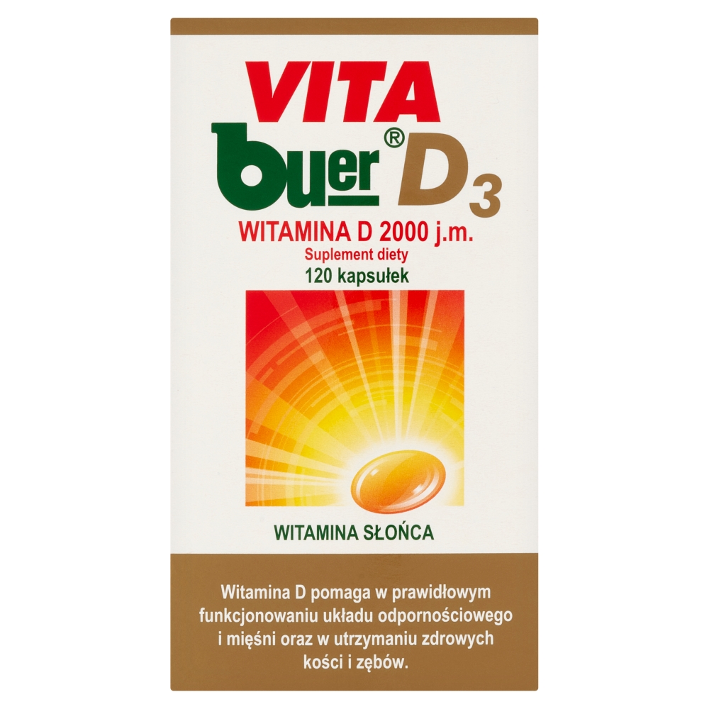 TAKEDA PHARMA VITA BUER D3 2000 120 szt.