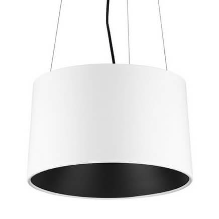 Zwieszana lampa do jadalni CAMPANERO LE44807 LED 24W 3000K biały czarny