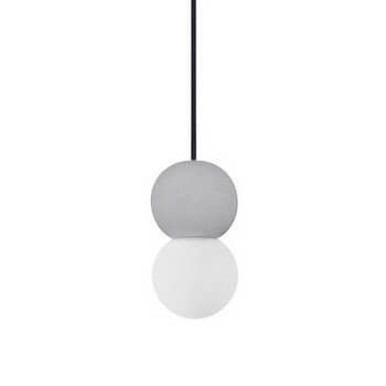 Zwieszana lampa IBAGUE LE44660 bubble do gabinetu biała szara