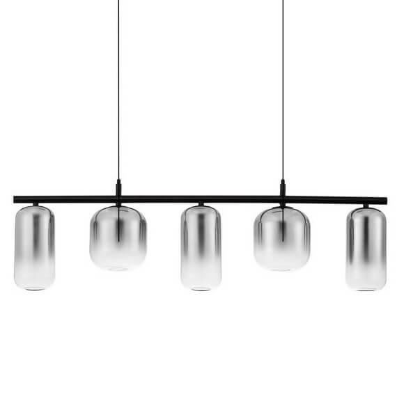 Wisząca lampa szklane tuby ANUCO LE44612 LED 19W 3000K szary
