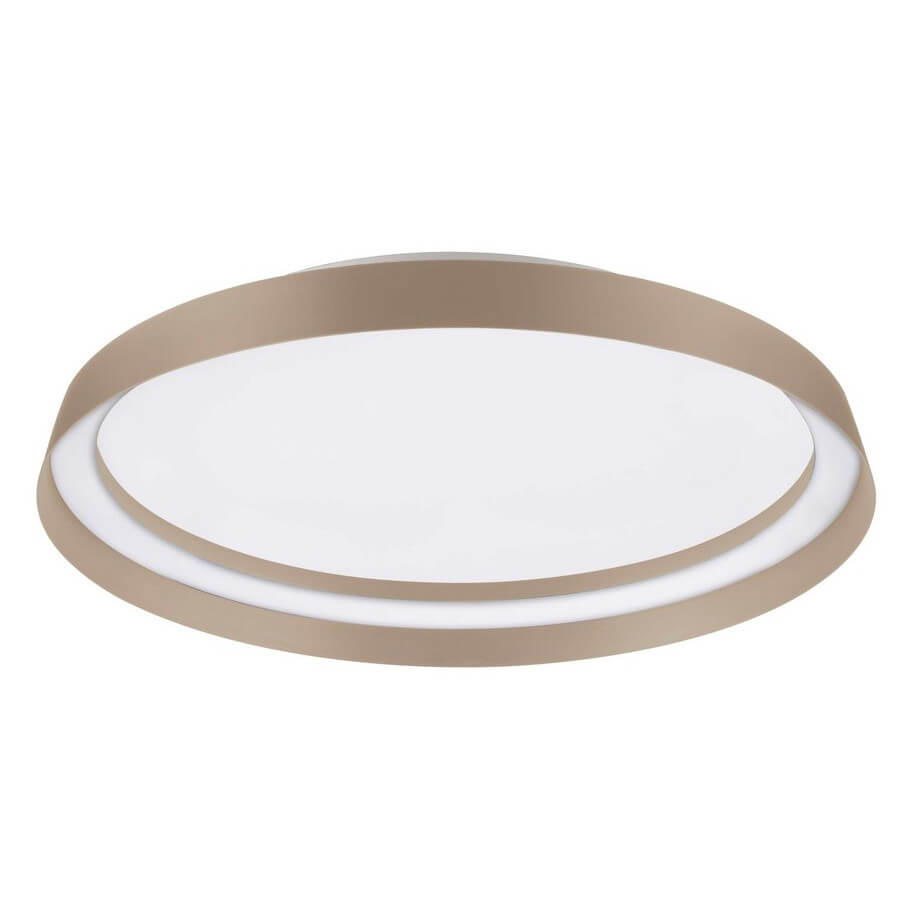 Lampa sufitowa do sypialni BATALLAS LE44791 LED 38W 2700-4000K okrągła brązowy