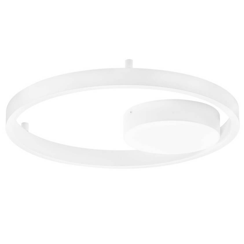 Wisząca lampa nad wyspę SORATA LE44751 LED 14W 3000K talerz biała
