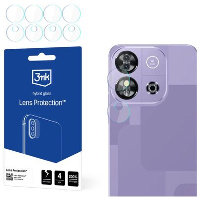 Szkło hybrydowe na obiektyw 3MK Lens Protection do Oukitel C57 Pro