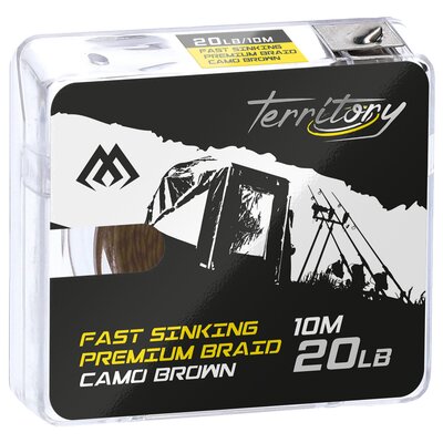 MIKADO Fast Sinking Plecionka Camo Brown 10m 30lb