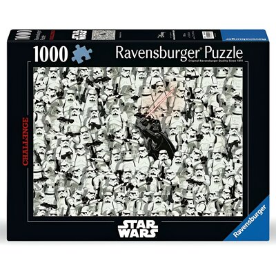 Ravensburger, Puzzle Challenge 1000: Gwiezdne Wojny (12000458)