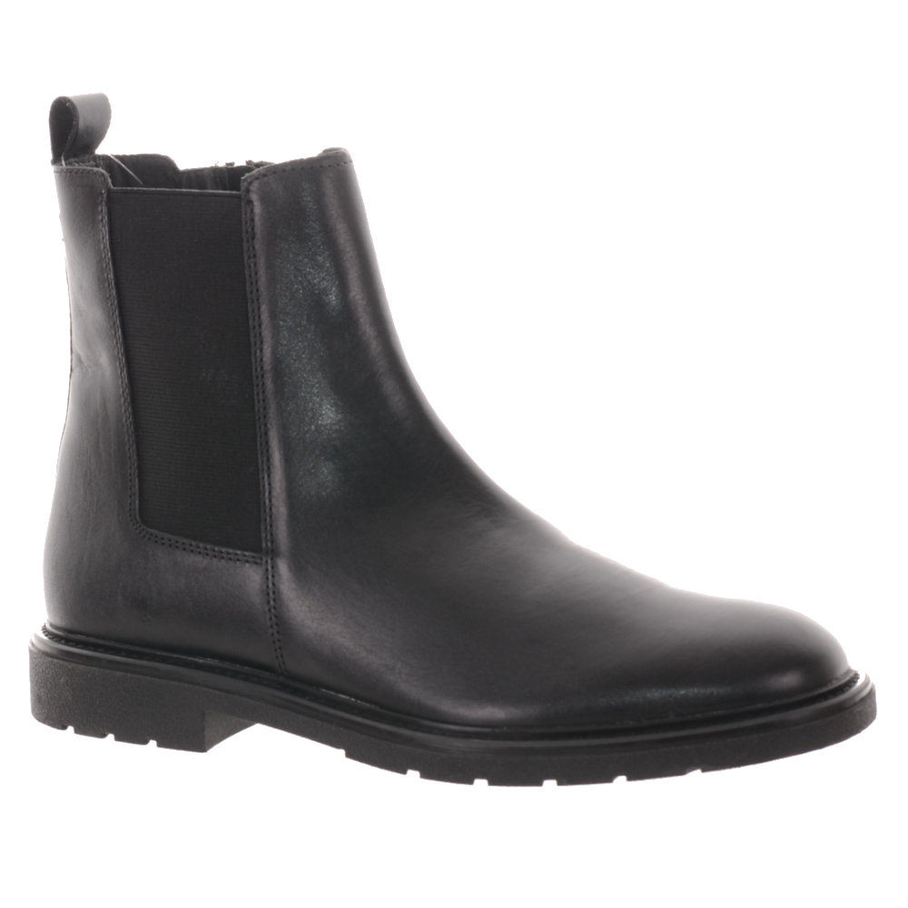 Marco Tozzi Czarne Skórzane Męskie Sztyblety 42