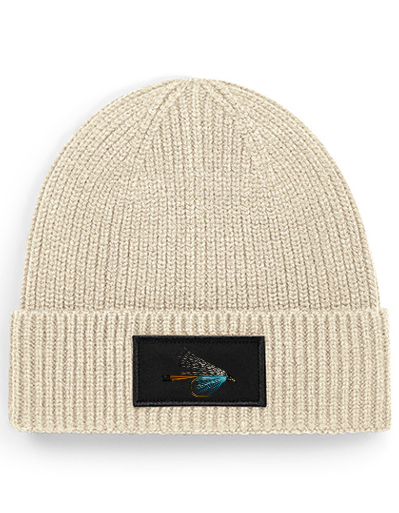 Czapka zimowa beanie wędkarska dla wędkarza na ryby na prezent 