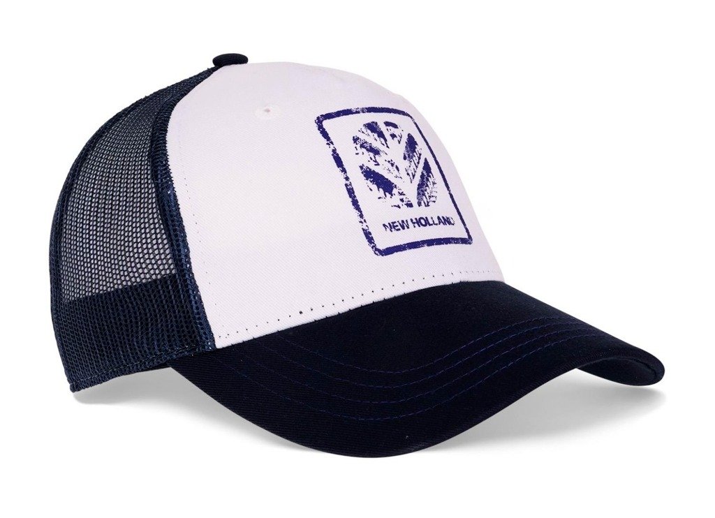 Czapka New Holland „Trucker“ z siatką i postarzałym logo