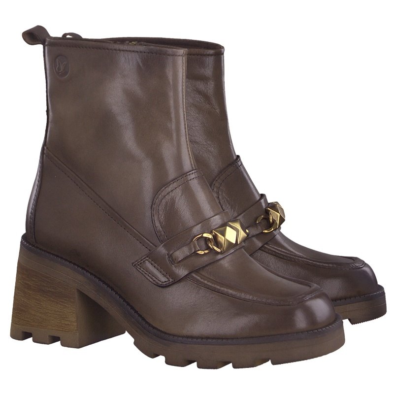 Botki damskie Caprice 9-25426-41 348 TAUPE NAPPA 38