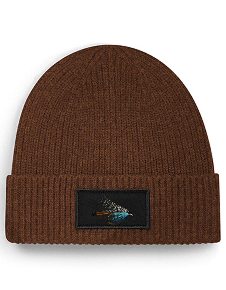 Czapka zimowa beanie wędkarska dla wędkarza na ryby na prezent 