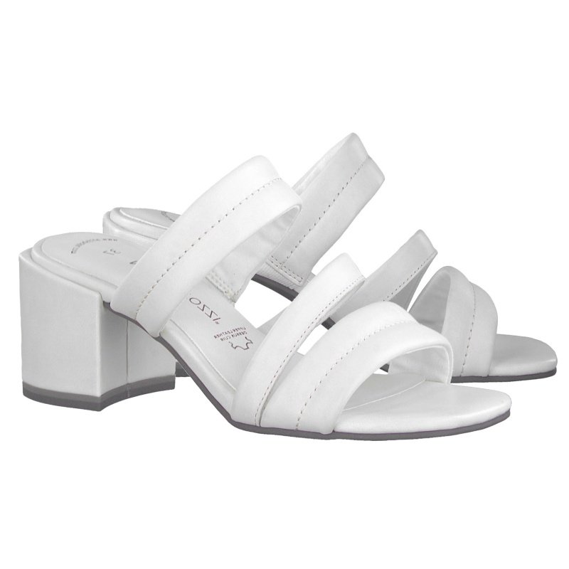 Klapki damskie Marco Tozzi 2-27206-28 100 WHITE 39