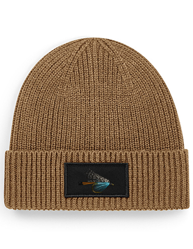 Czapka zimowa beanie wędkarska dla wędkarza na ryby na prezent 