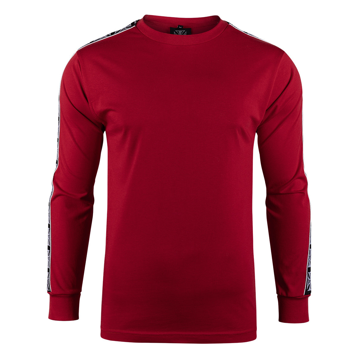 longsleeve WEST COAST CHOPPERS - WCC TAPED RED-XL