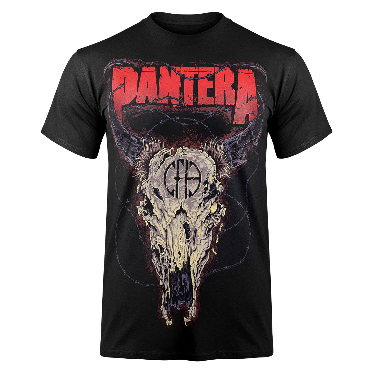 koszulka PANTERA - STEER SKULL-M